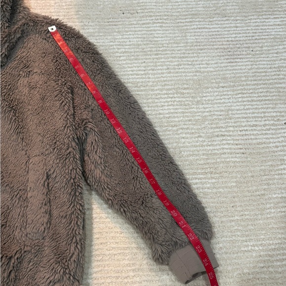 Varley Norfolk Jacket Teddy Fleece, XS, very good condition. Greige color - Picture 4 of 13